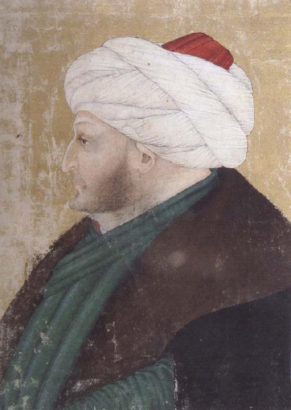 Costanzo da Ferrara Portrait of the Ottoman sultan Mehmed the Conqueror